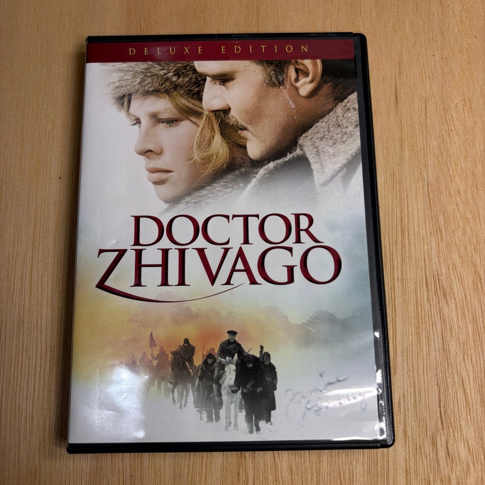 Doctor Zhivago DVD Deluxe Edition 45th Anniversary Widescreen David Lean Movie